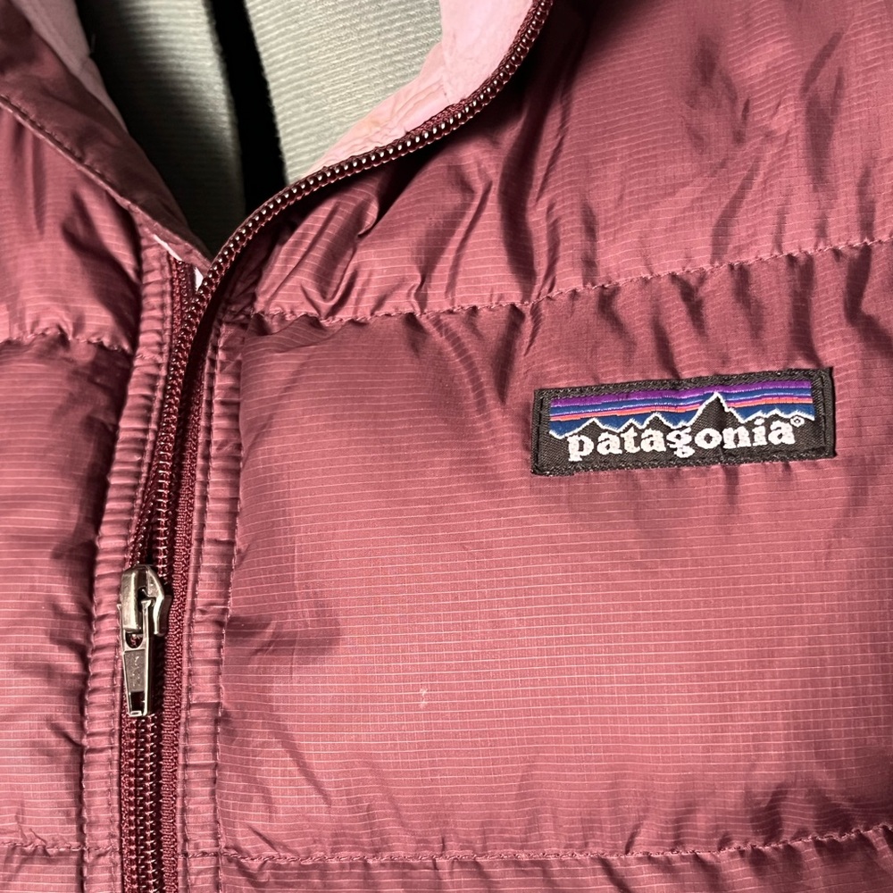Patagonia Vintage kids XL puffer vest womens s/m